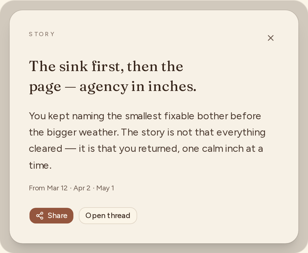 Open shareable story from Stories